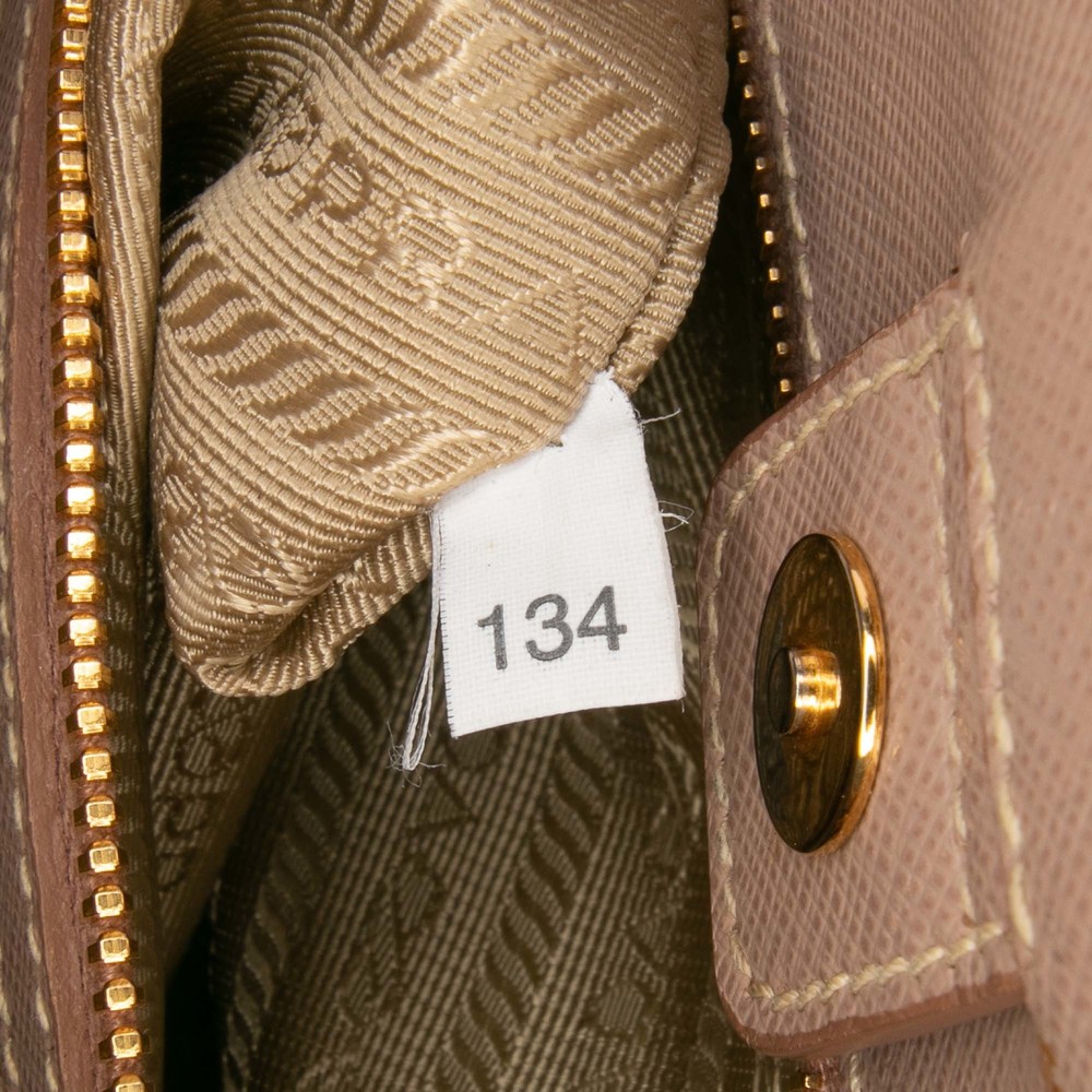 Pre-Loved Prada Small Saffiano Lux Galleria Satchel - Picture 8 of 12